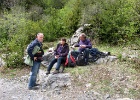 Bert, Tonie en Aat pauzeren   Elly van Zonneveld